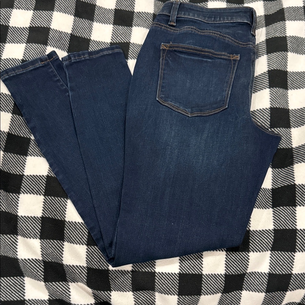 Maurices Dark Blue Skinny Leg Jeans